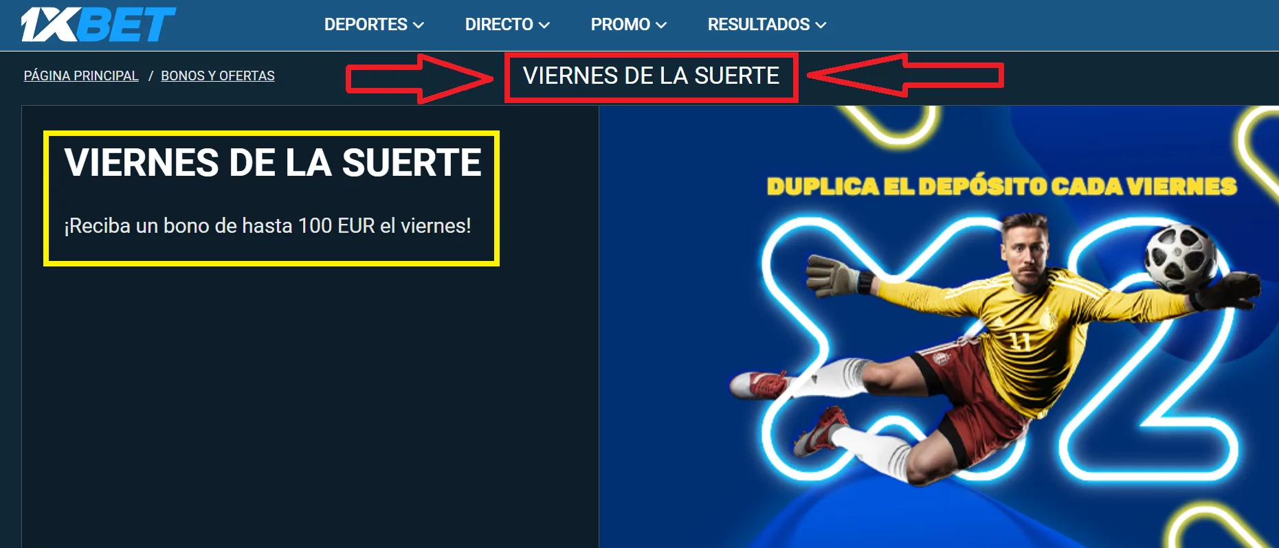 Código promocional 1xBet para registro