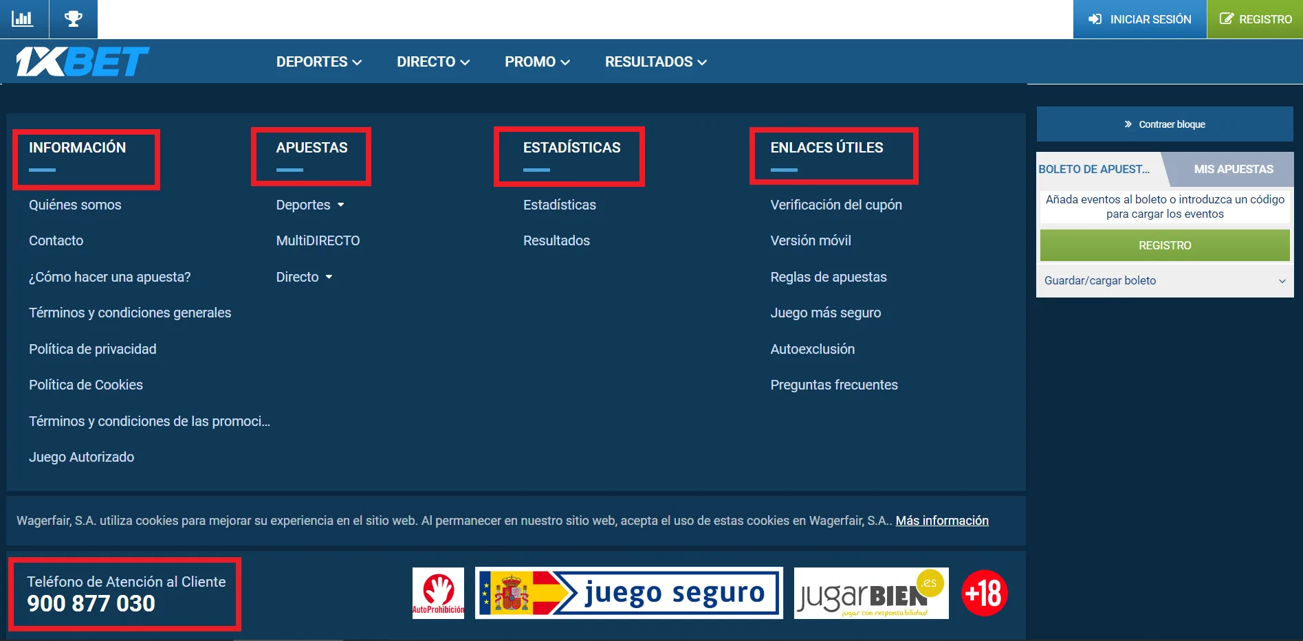 Formas de hacer de 1xBet deposit