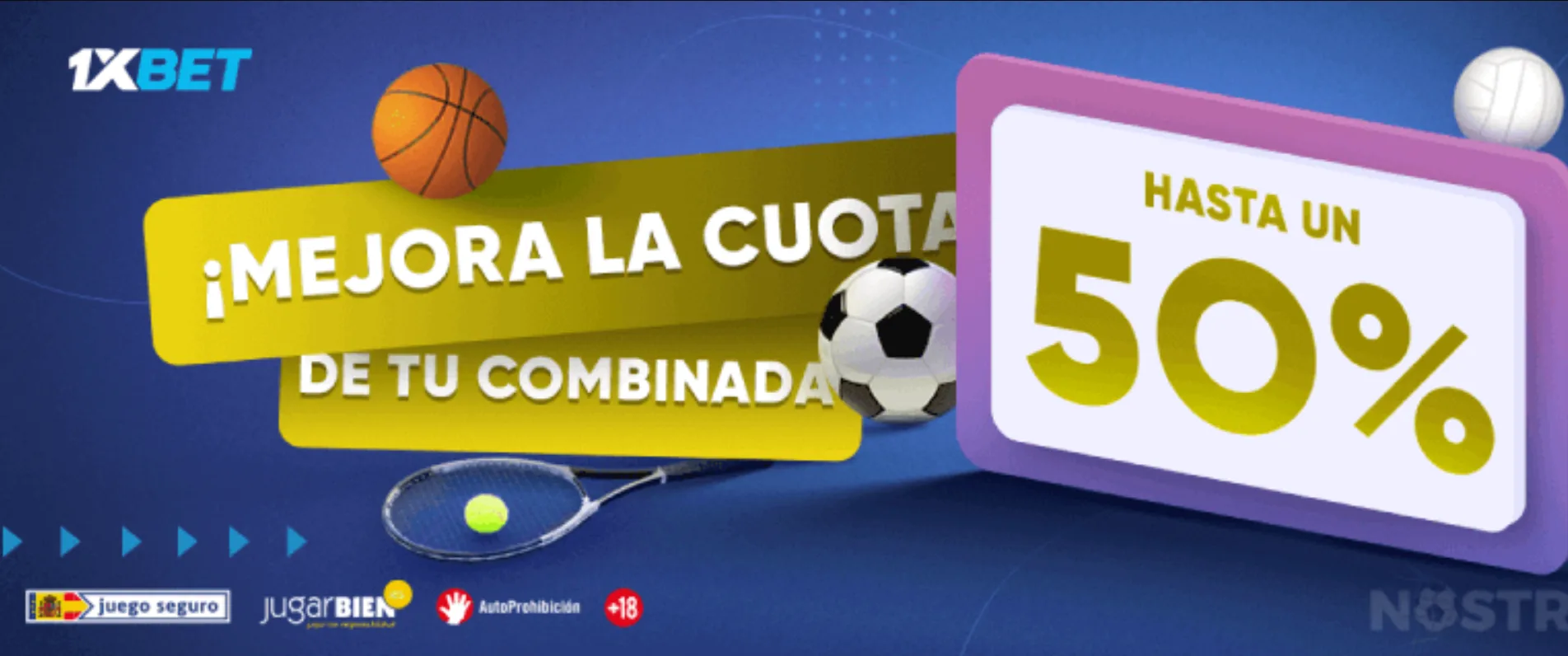 Reglas del bono 1xBet